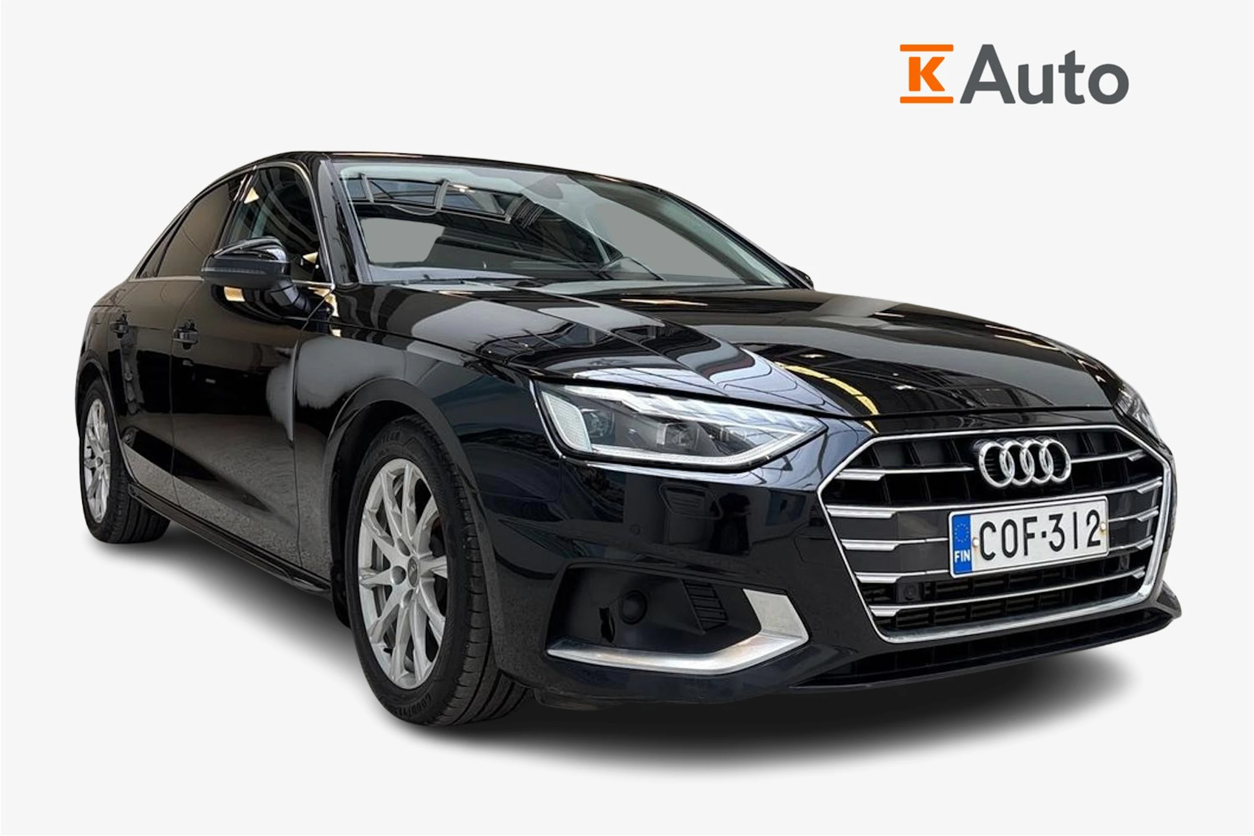 Musta Audi A4 2020 kuva 1.