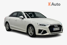 valkoinen Audi A4 2020 kuva 1.