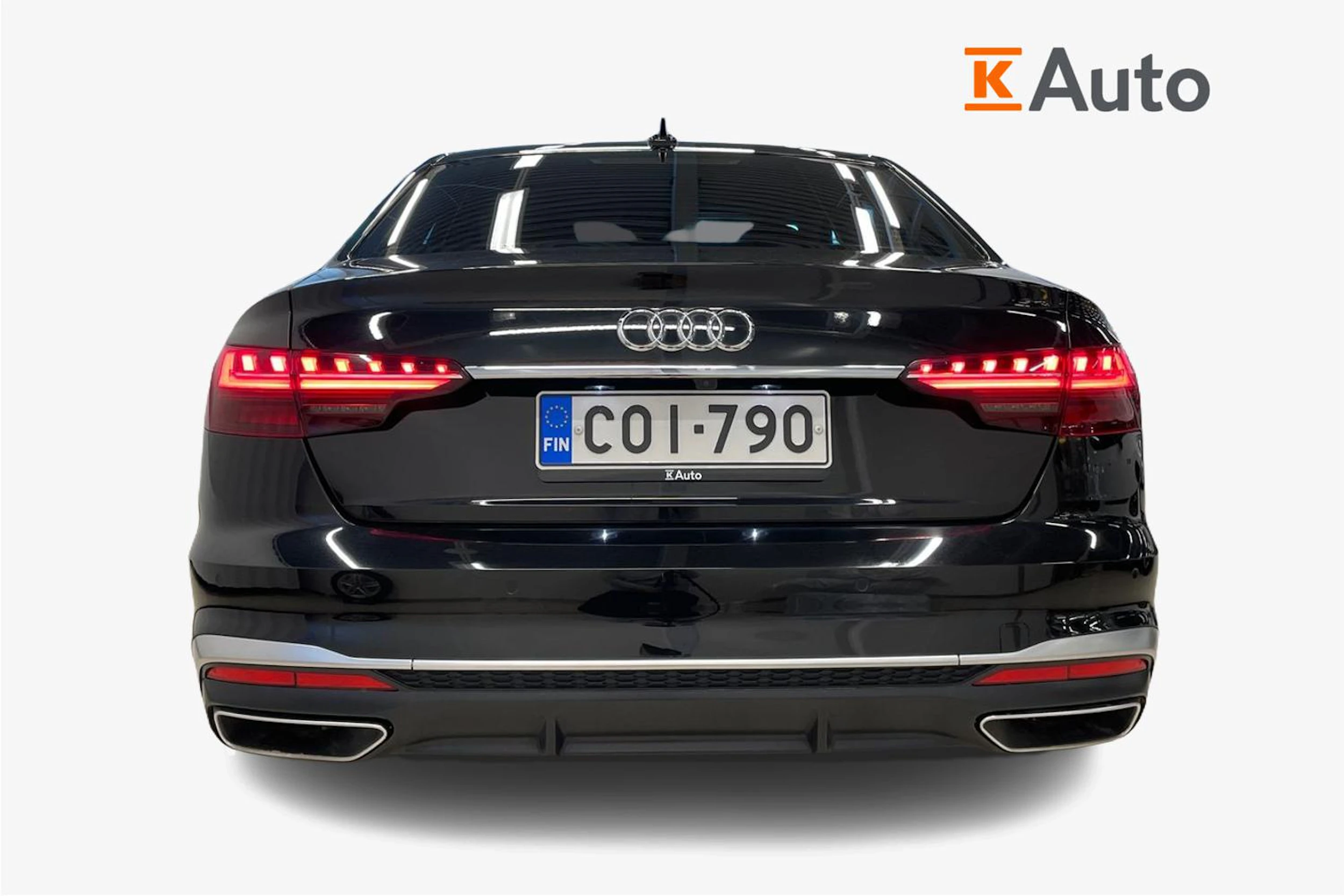 Musta Audi A4 2020 kuva 3.