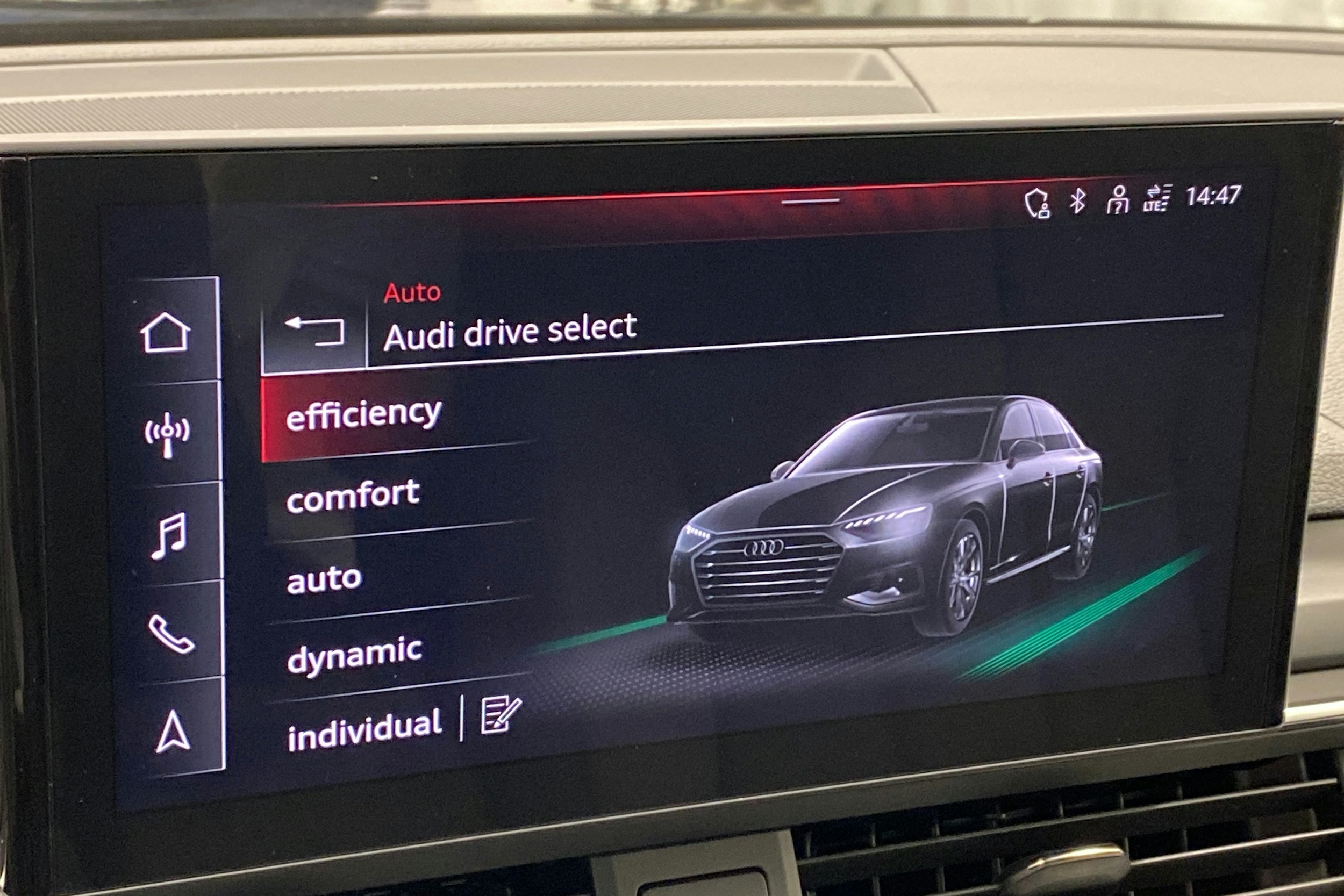 Musta Audi A4 2020 kuva 18.