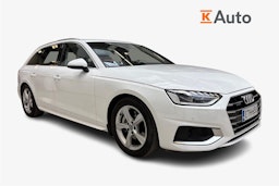 valkoinen Audi A4 2020 kuva 1.