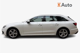 valkoinen Audi A4 2020 kuva 6.