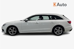 Valkoinen Audi A4 2020 kuva 6.