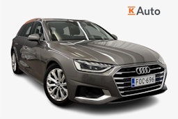 vihreä Audi A4 2020 kuva 1.