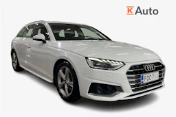 Valkoinen Audi A4 2020 kuva 1.
