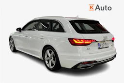 Valkoinen Audi A4 2020 kuva 2.