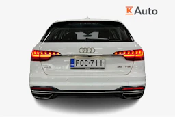Valkoinen Audi A4 2020 kuva 3.
