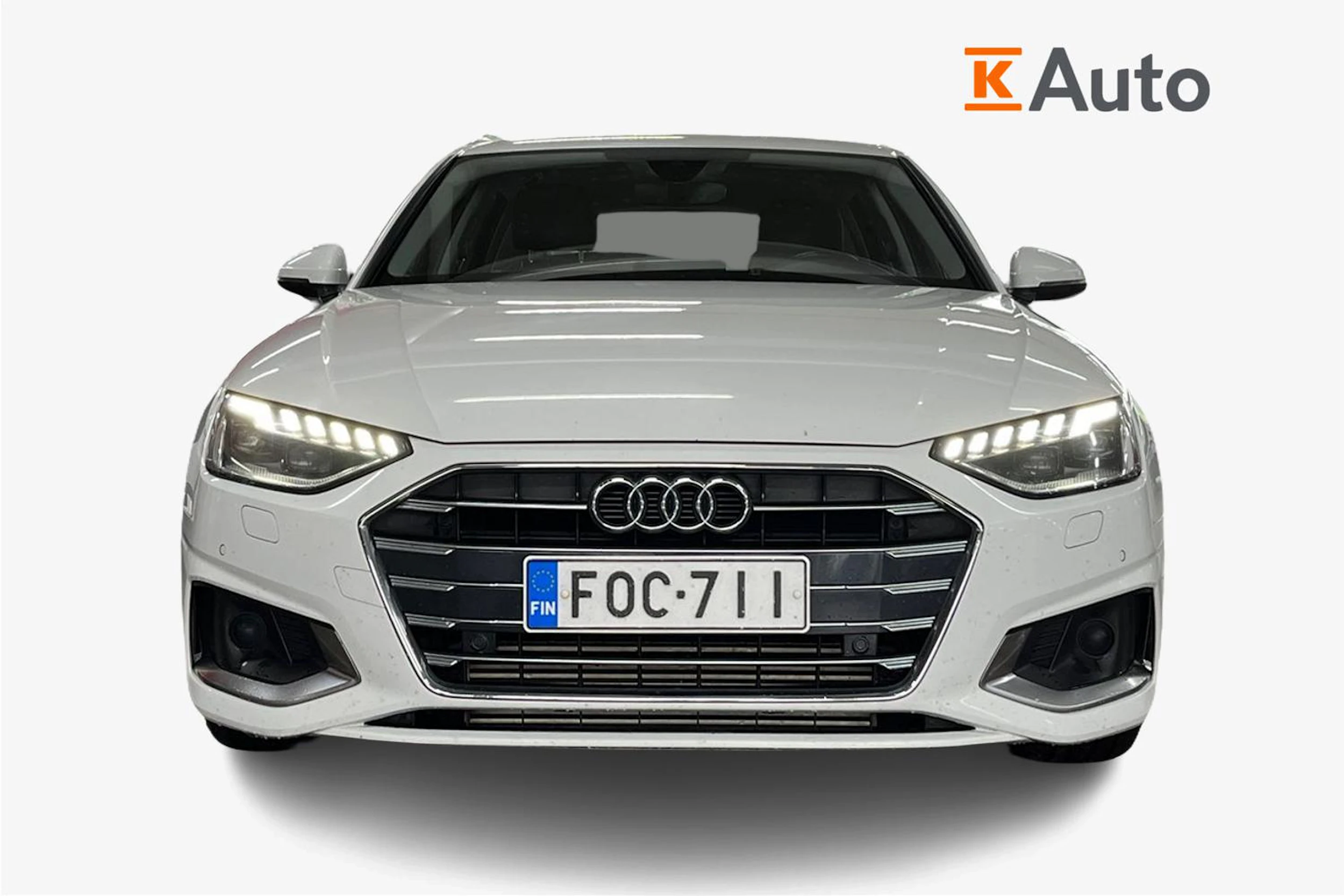 Valkoinen Audi A4 2020 kuva 4.