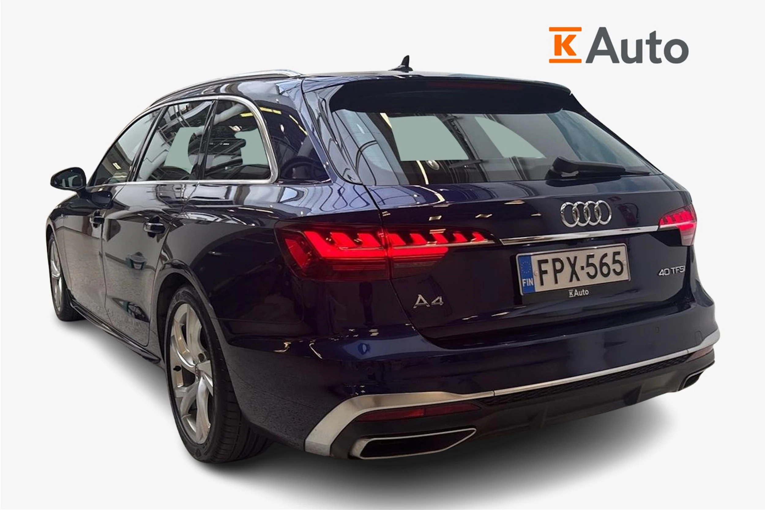 sininen Audi A4 2021 kuva 2.