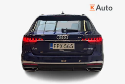 sininen Audi A4 2021 kuva 3.