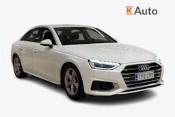 valkoinen Audi A4 2020 kuva 1.