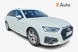 valkoinen Audi A4 2020 kuva 1.