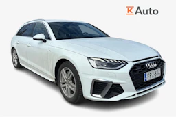 Valkoinen Audi A4 2020 kuva 1.