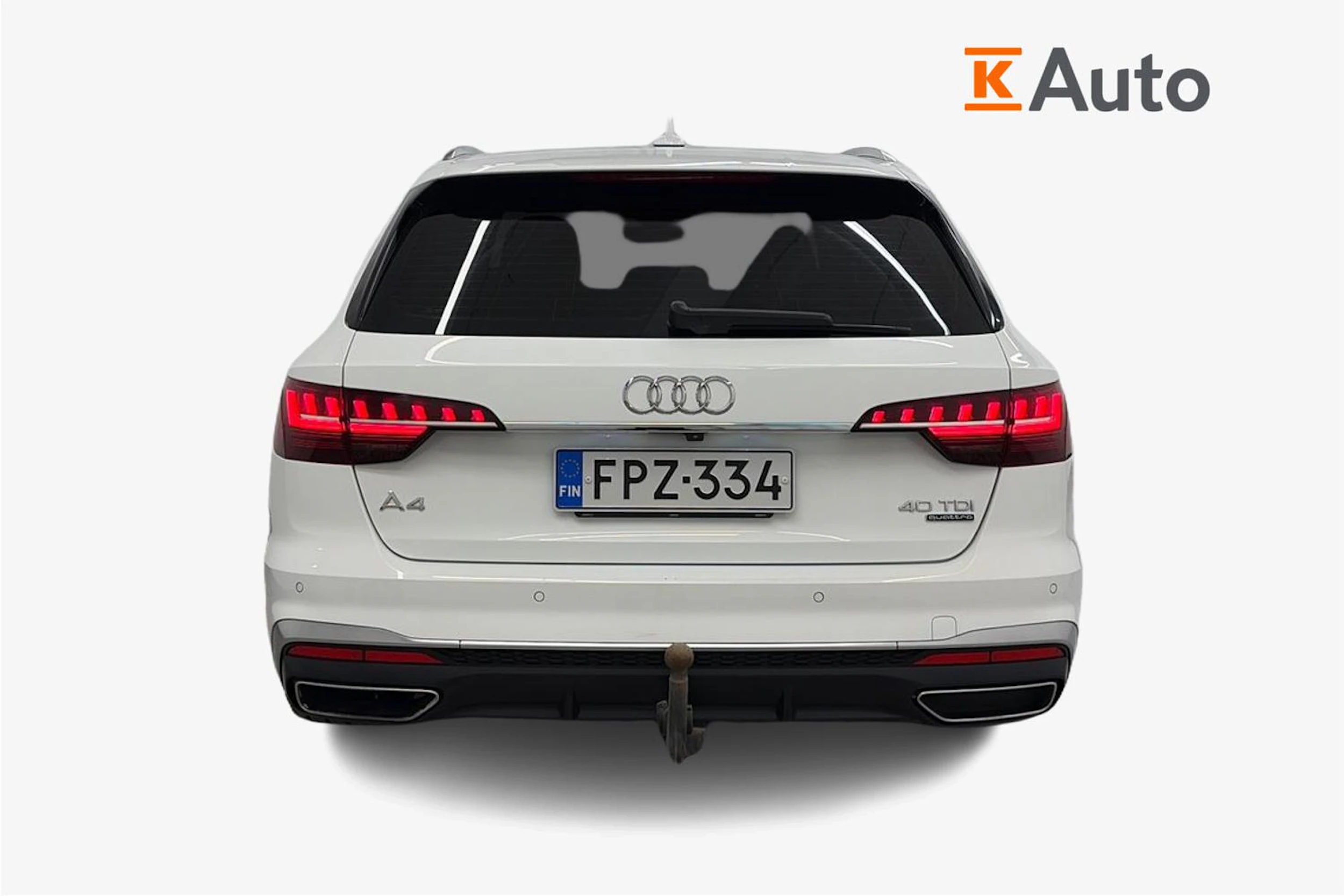 Valkoinen Audi A4 2020 kuva 4.