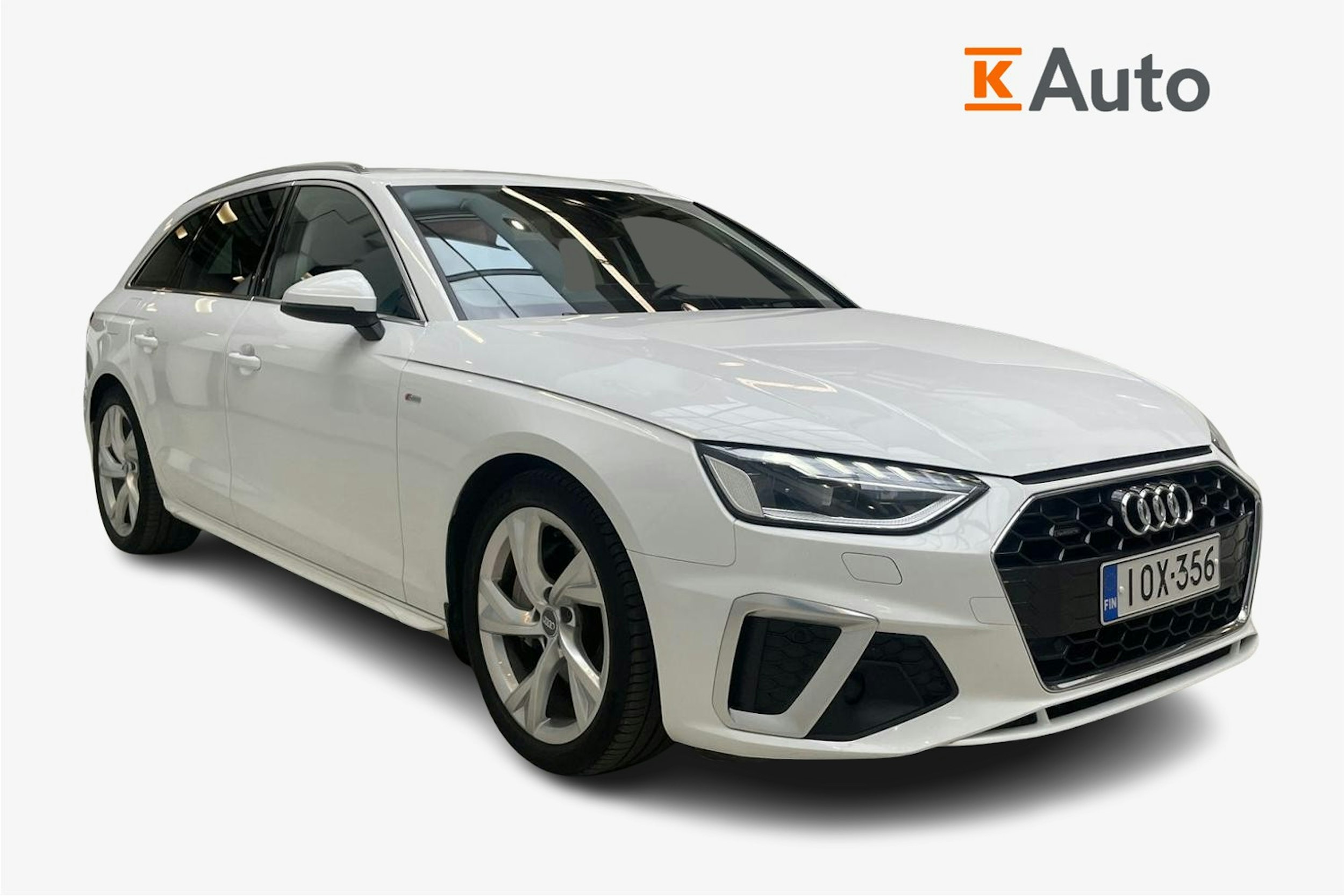 valkoinen Audi A4 2020 kuva 1.