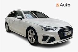 valkoinen Audi A4 2020 kuva 1.