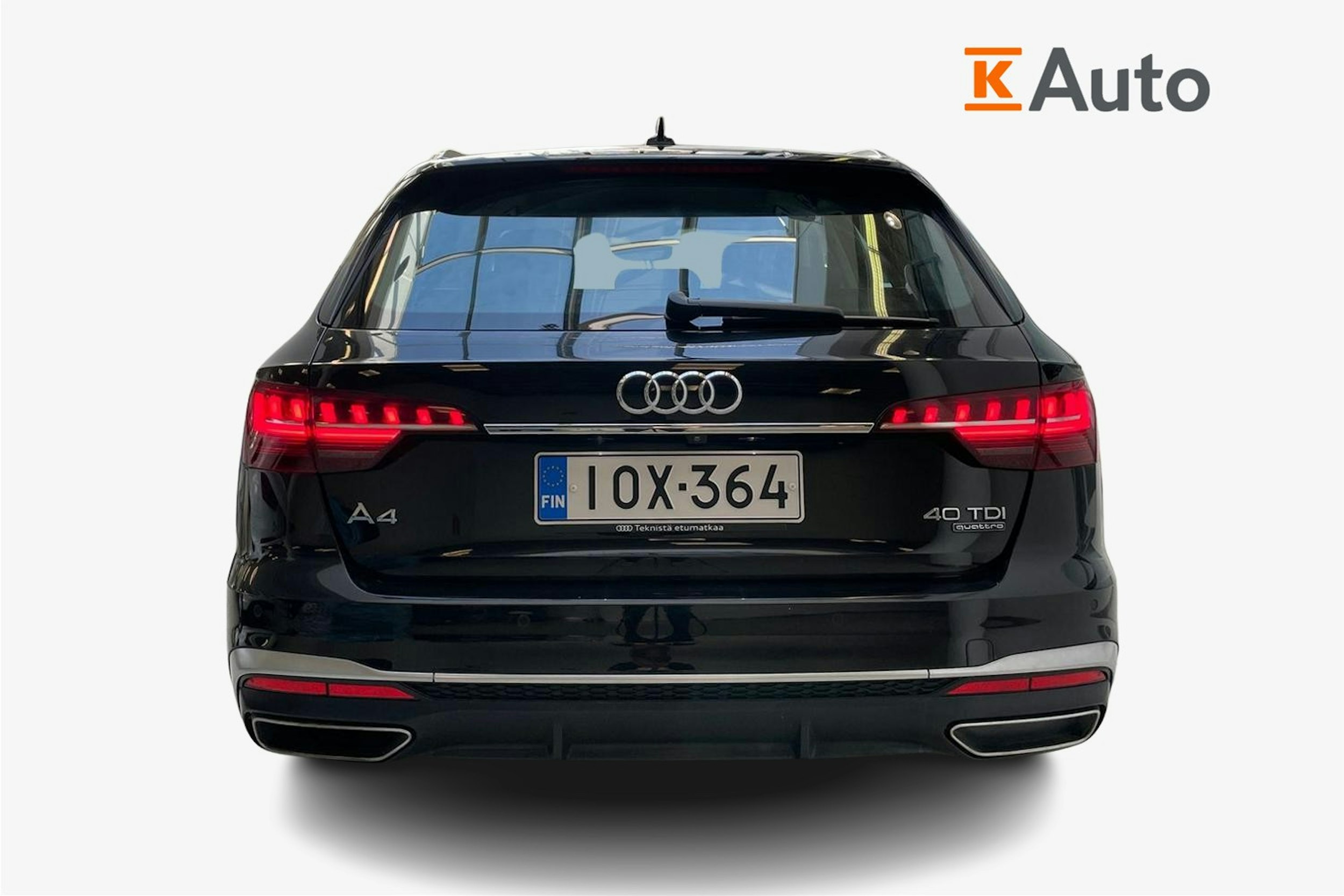 musta Audi A4 2020 kuva 3.