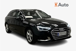 musta Audi A4 2020 kuva 1.
