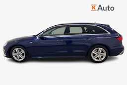 Sininen Audi A4 2020 kuva 6.