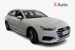 Valkoinen Audi A4 2020 kuva 1.