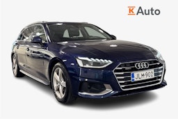 met. sininen Audi A4 2020 kuva 1.