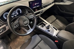 met. sininen Audi A4 2020 kuva 3.