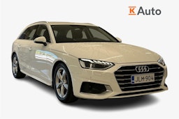 Valkoinen Audi A4 2020 kuva 1.