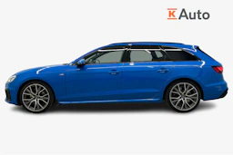 sininen Audi A4 2020 kuva 5.