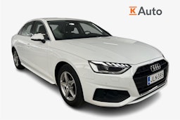 Valkoinen Audi A4 2020 kuva 1.