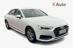 valkoinen Audi A4 2020 kuva 1.