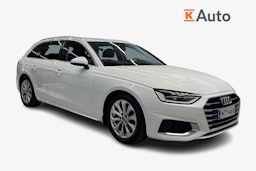 Valkoinen Audi A4 2020 kuva 1.