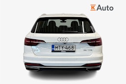 Valkoinen Audi A4 2020 kuva 3.
