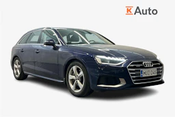 sininen Audi A4 2020 kuva 1.