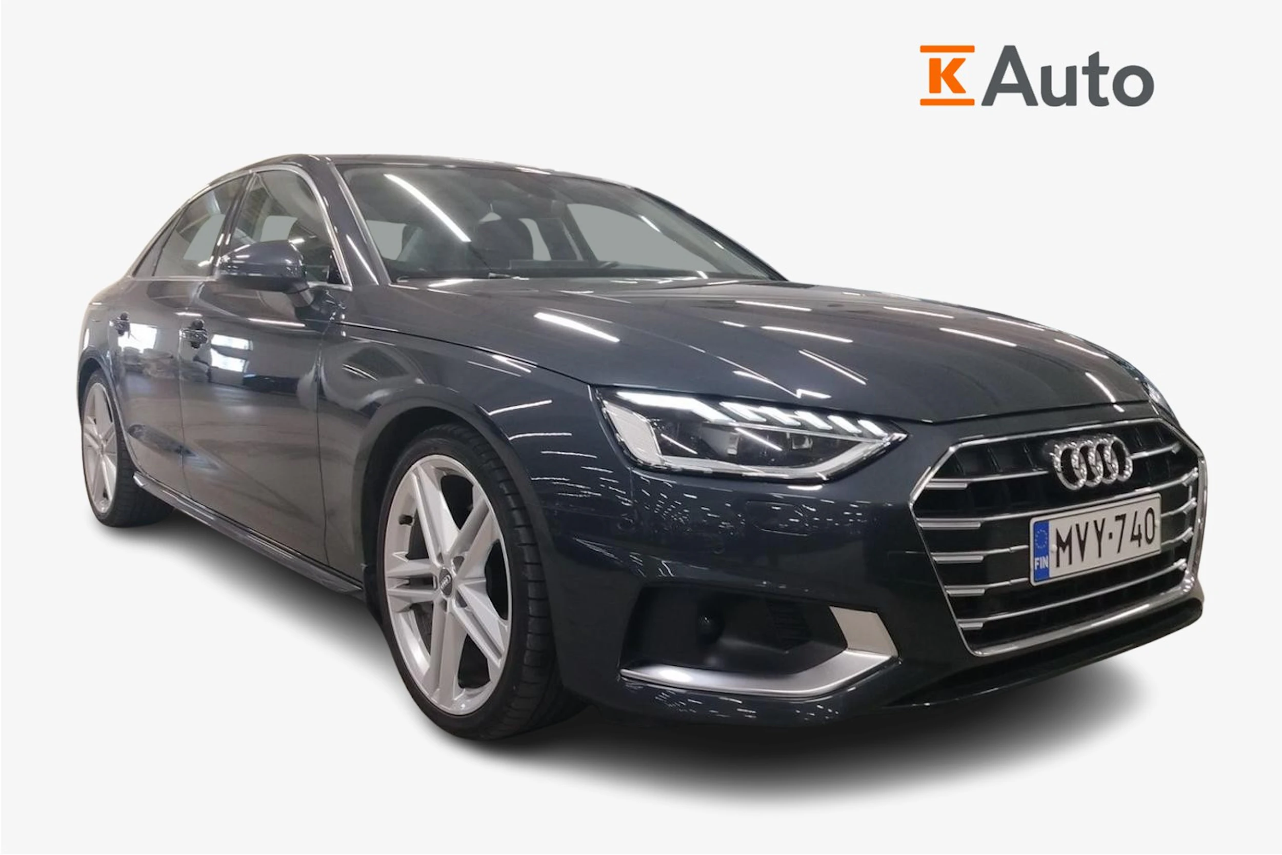 harmaa Audi A4 2020 kuva 1.