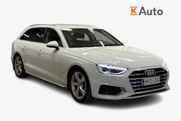 valkoinen Audi A4 2020 kuva 1.