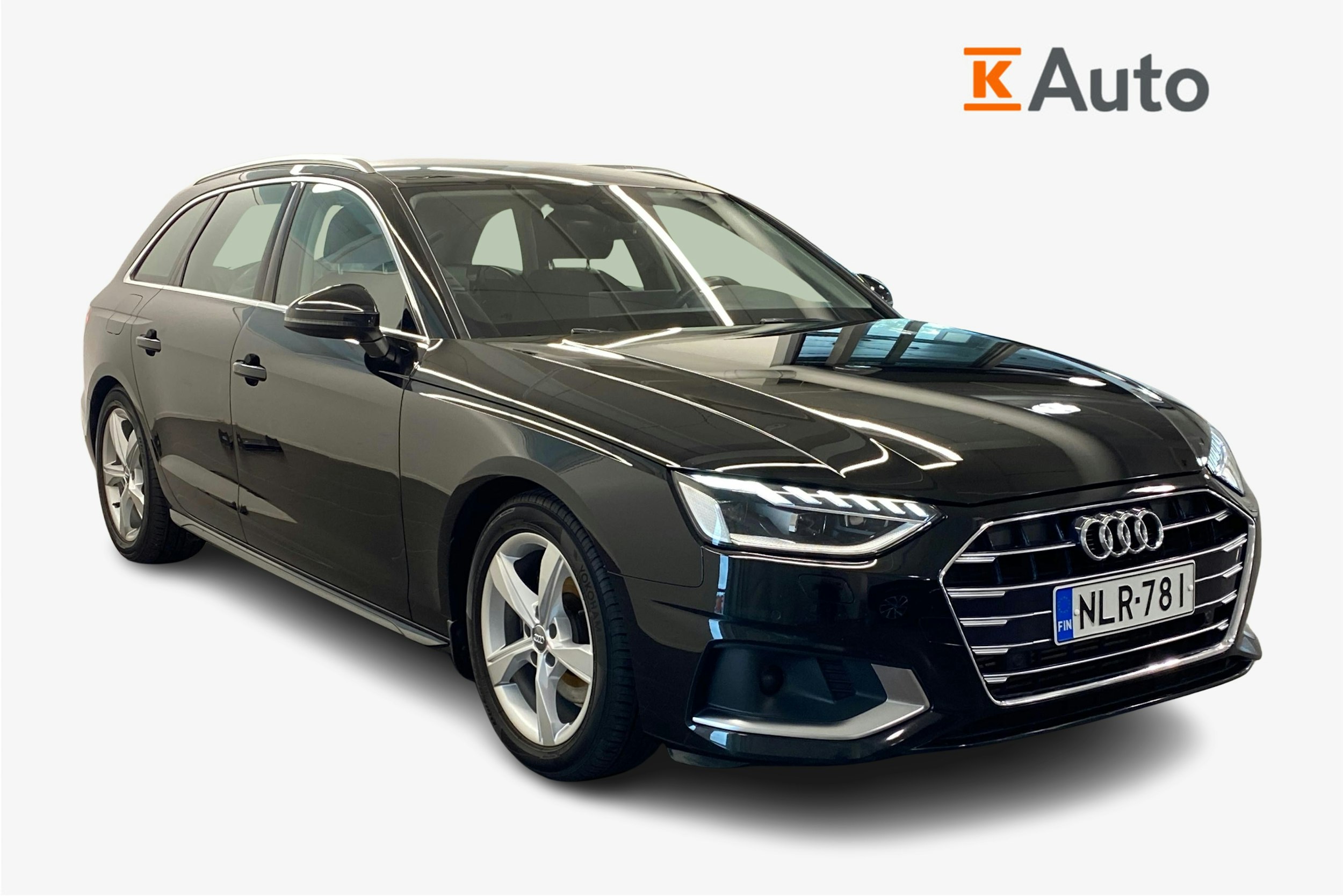 Musta Audi A4 2020 kuva 1.