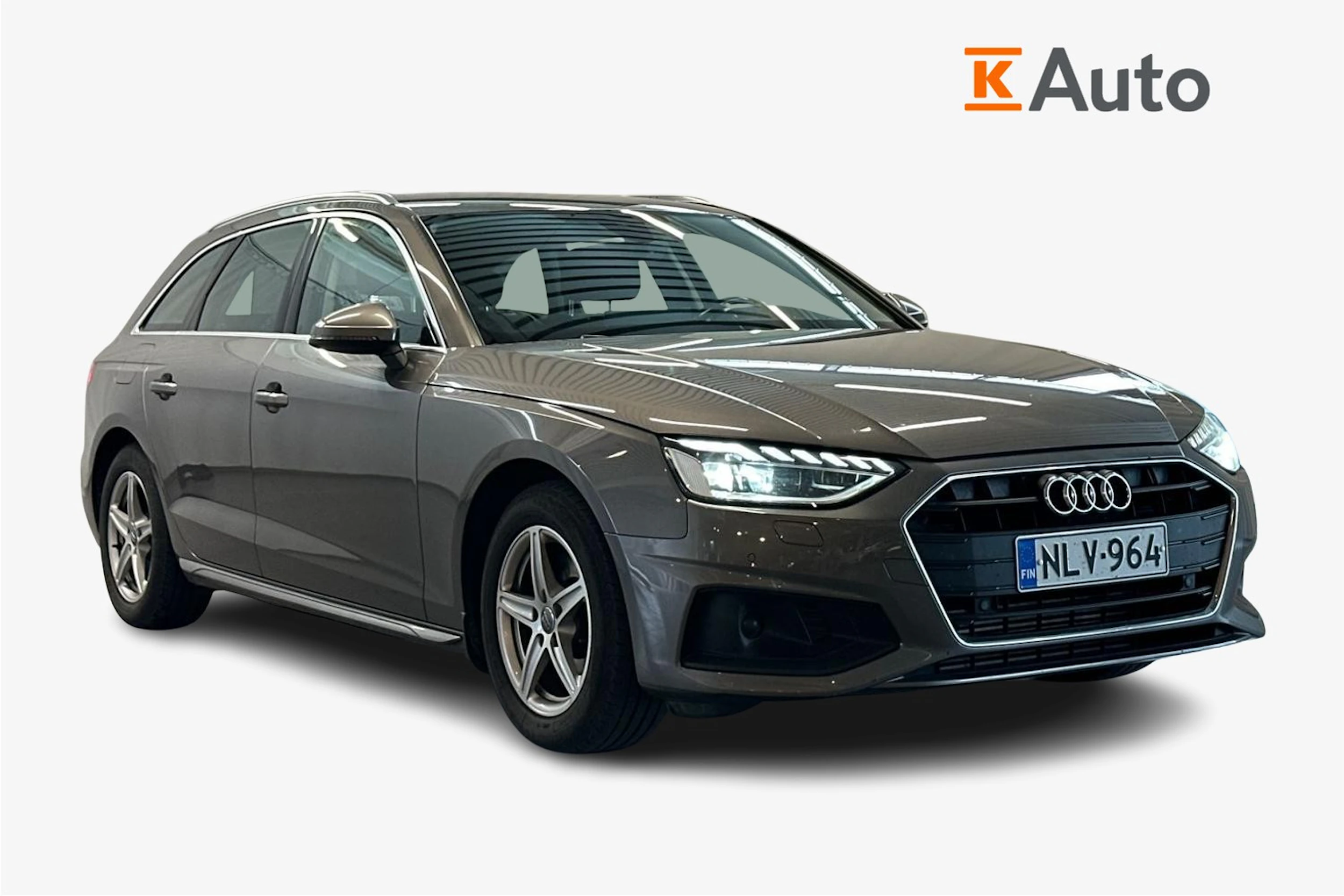 vihreä Audi A4 2020 kuva 1.