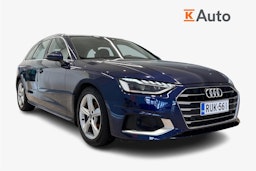 sininen Audi A4 2020 kuva 1.