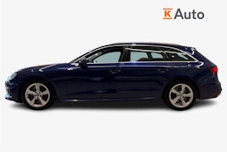 sininen Audi A4 2020 kuva 6.