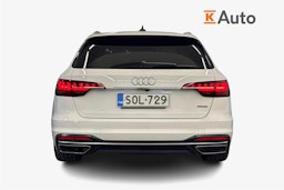 Valkoinen Audi A4 2020 kuva 3.