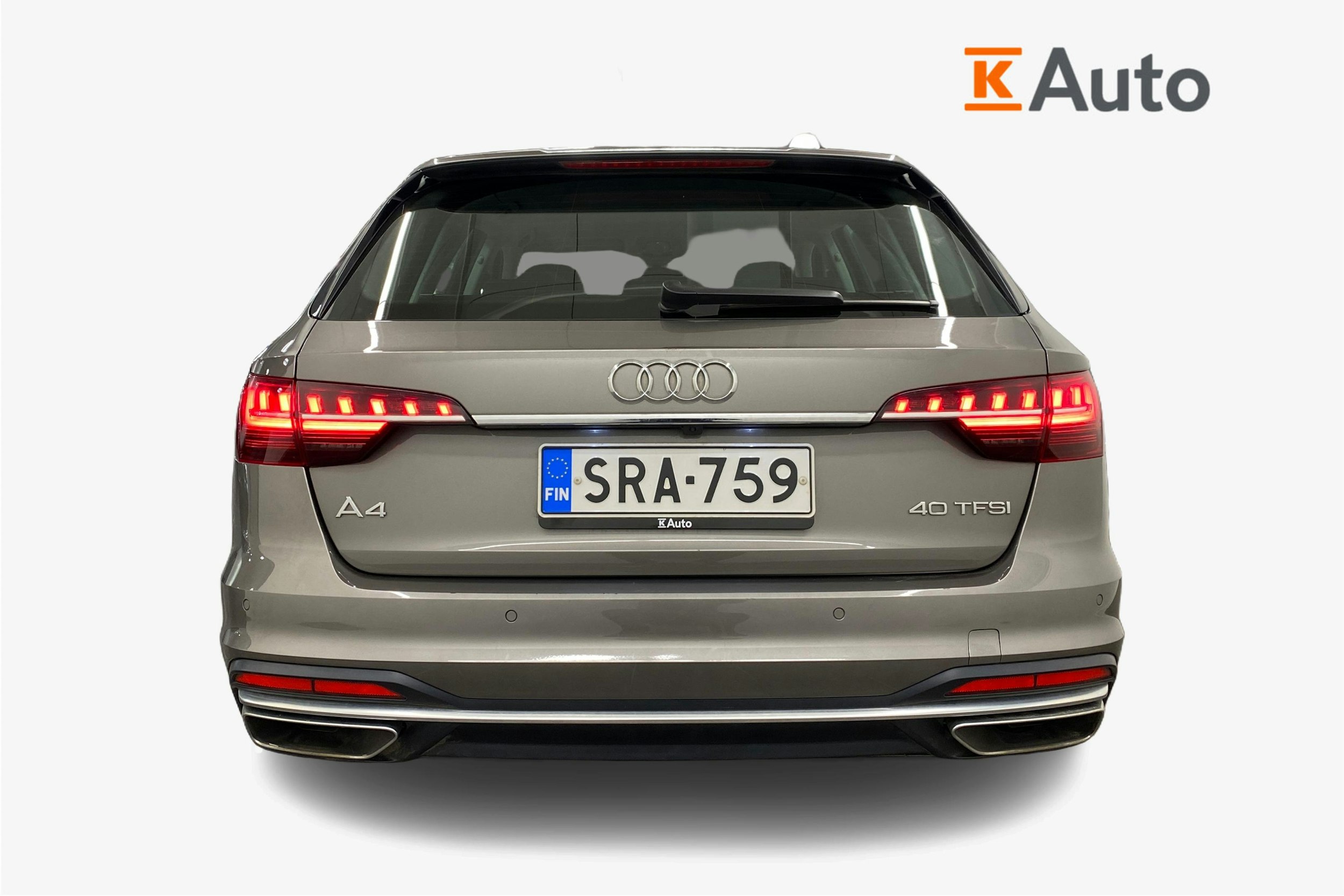 vihreä Audi A4 2020 kuva 3.