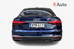 sininen Audi A4 2020 kuva 3.
