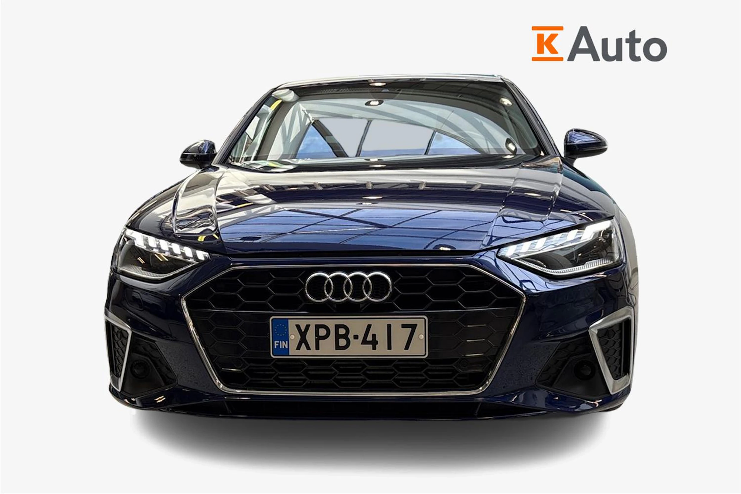 sininen Audi A4 2020 kuva 4.