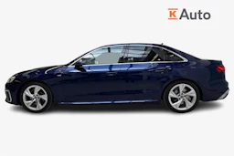 sininen Audi A4 2020 kuva 5.
