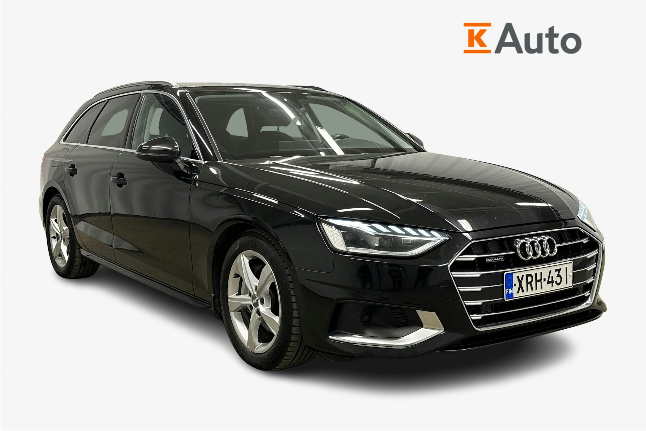 musta Audi A4 2020 kuva 1.