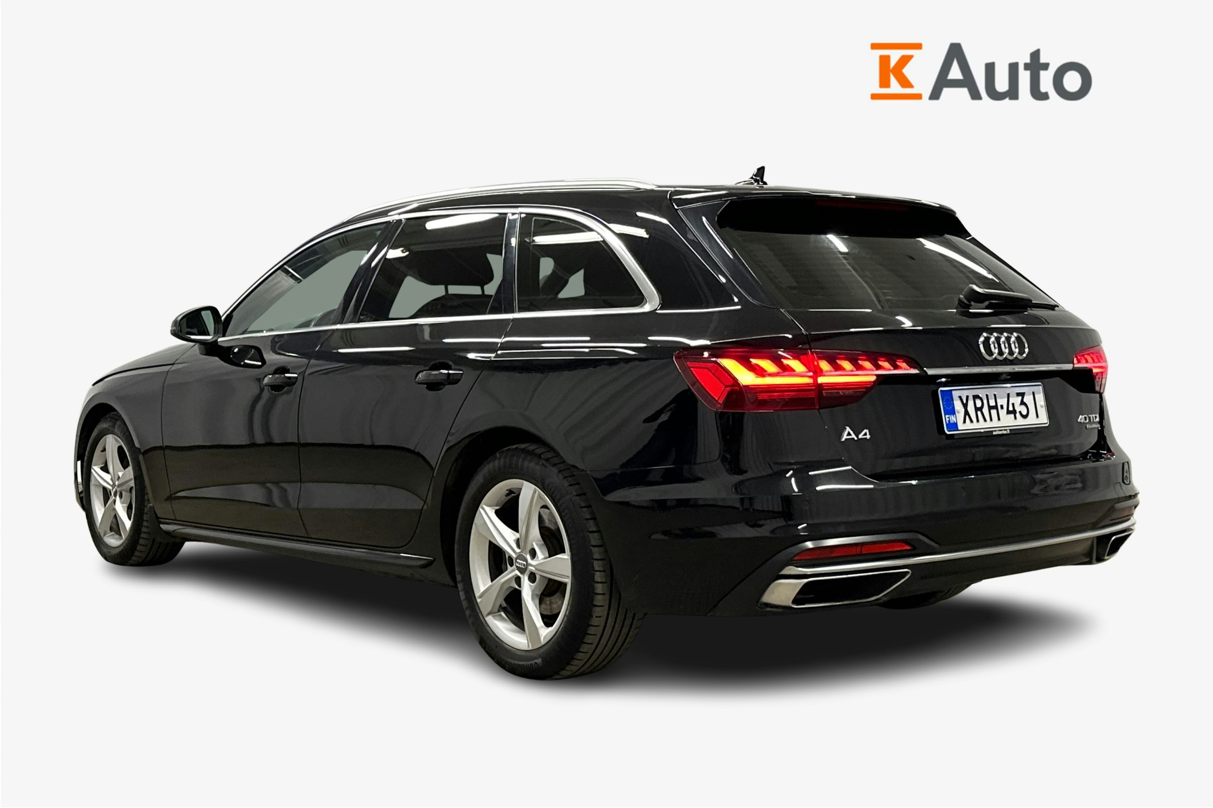 musta Audi A4 2020 kuva 2.