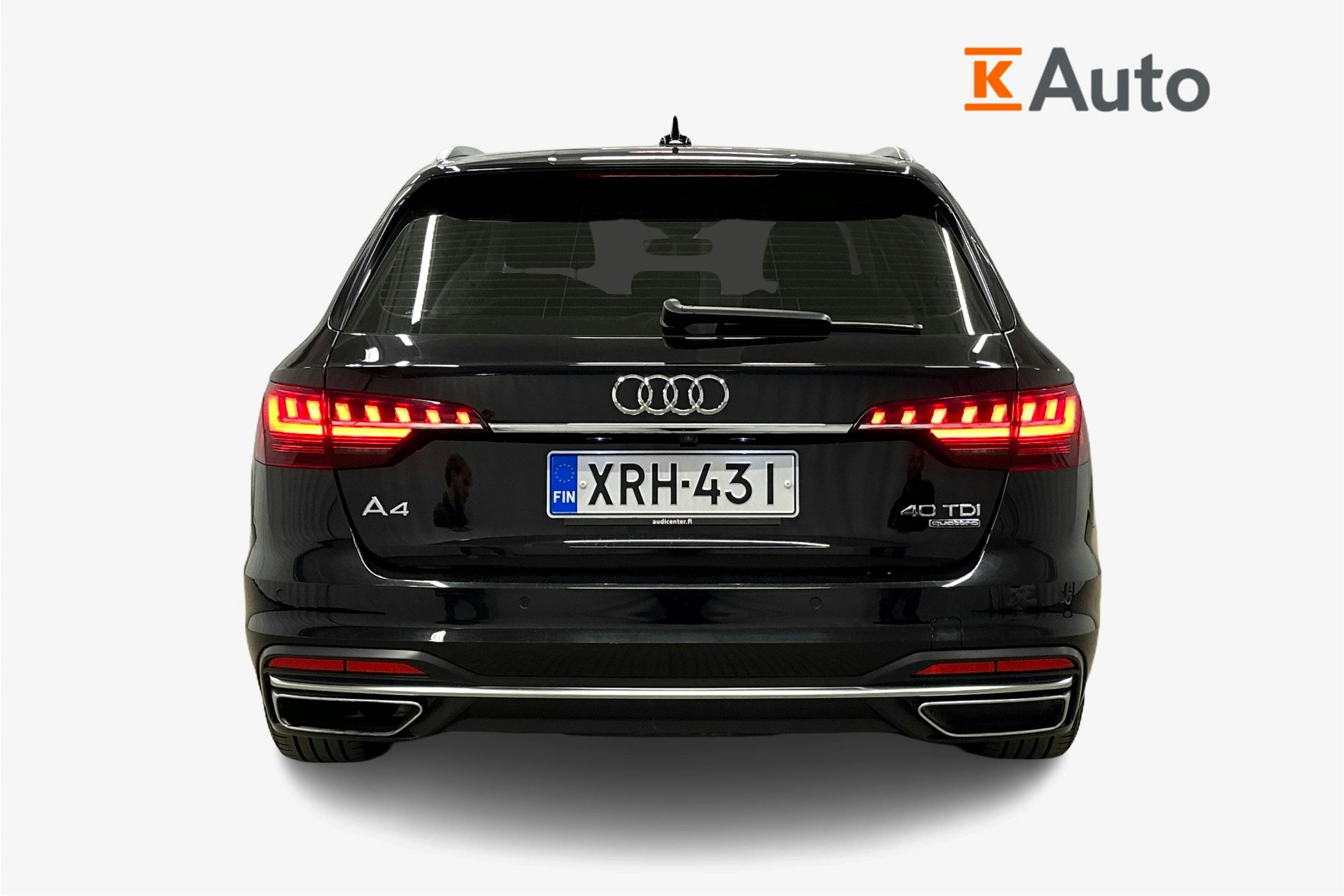 musta Audi A4 2020 kuva 3.