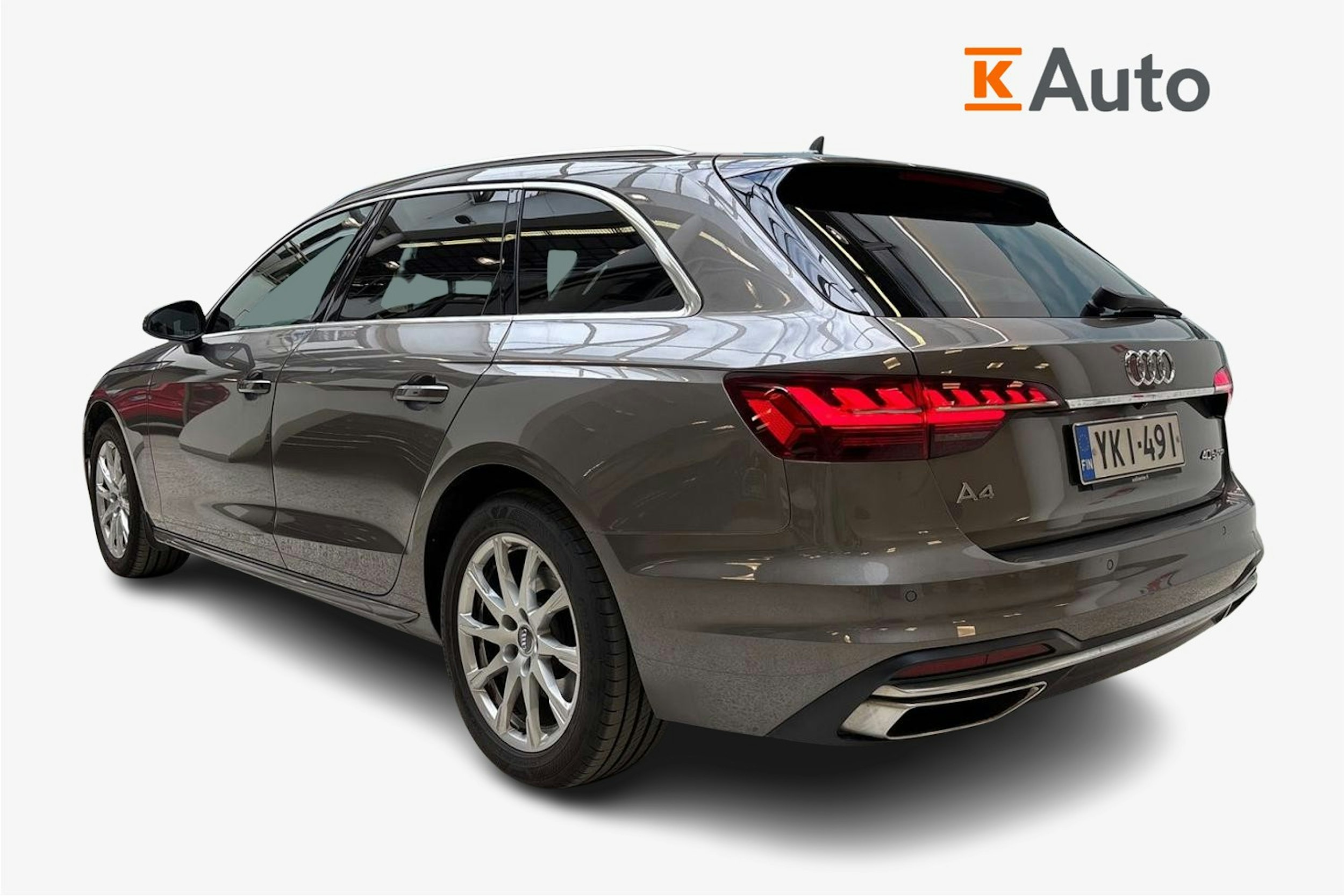 vihreä Audi A4 2020 kuva 2.