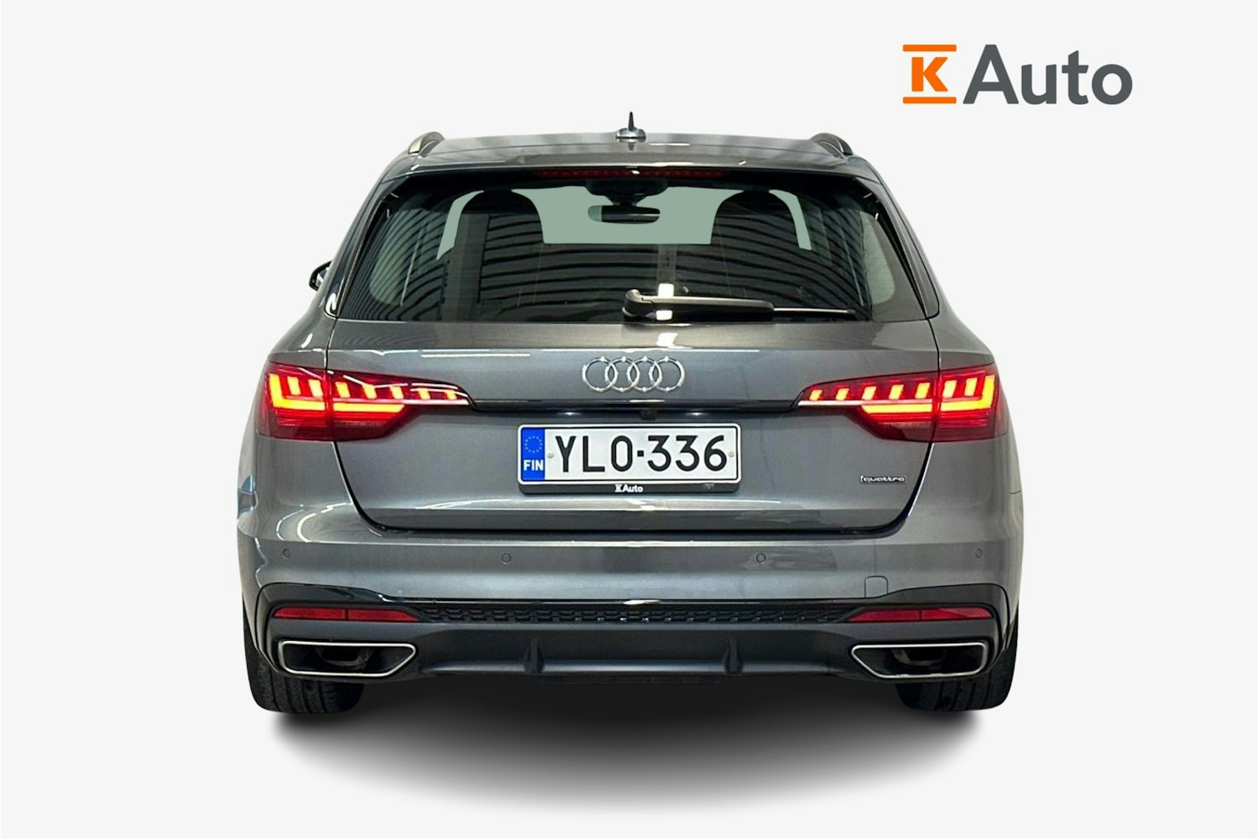 harmaa Audi A4 2020 kuva 3.