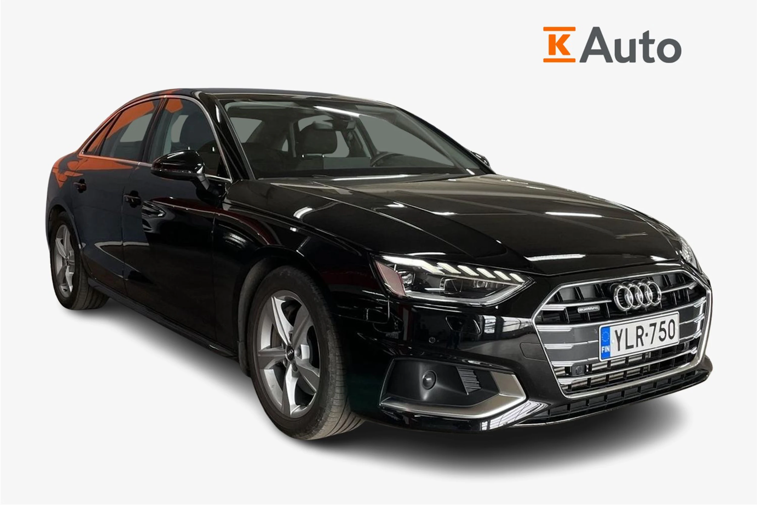 Musta Audi A4 2020 kuva 1.